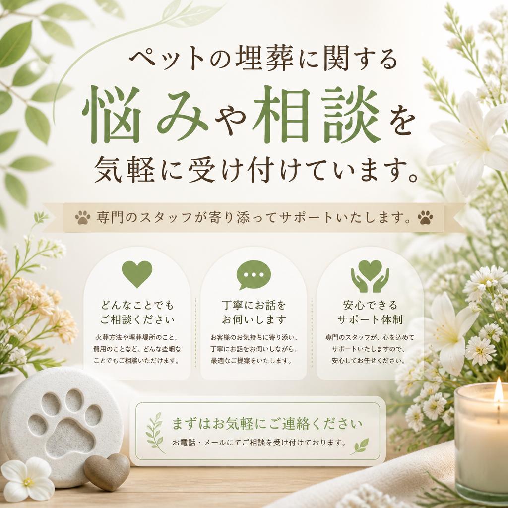 私たちがサポートします！
